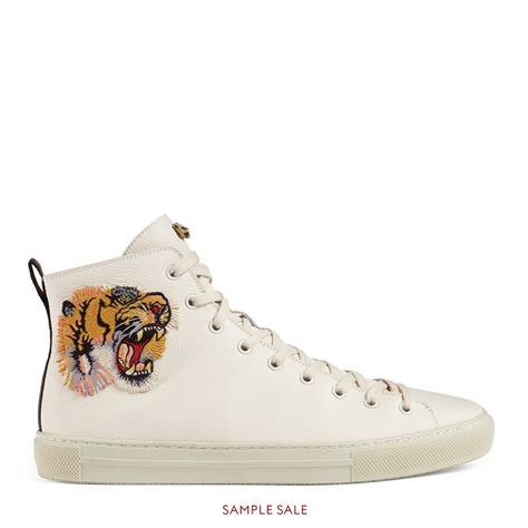 gucci tiger shoes high-top|gucci tiger for sale.